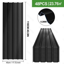 Corrugated Roof Sheets Profile Galvanized Metal Roofing Panels Shed Carport UK