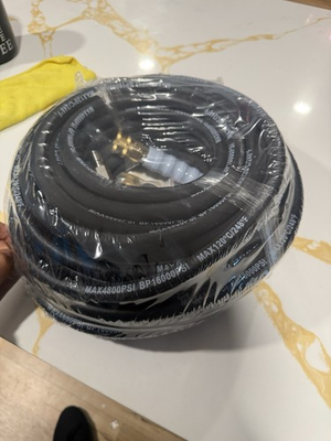 #ad T 75FT 3 8quot; 4800 PSI Steel Wire Braided Pressure Washer Hose M22 14mm $155.00