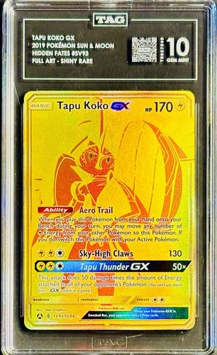 Tapu Koko-GX graded TAG 10 for sale on eBay