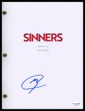 Miles Caton "Sinners" AUTOGRAPH Signed Full Complete Script Screenplay ACOA