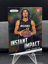 2023-24 Panini Prizm #23 Jaime Jaquez Jr. Instant Impact Prizms Silver