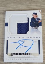 2016 Panini National Treasures - Rookie Jersey Signatures Vertical Travis...