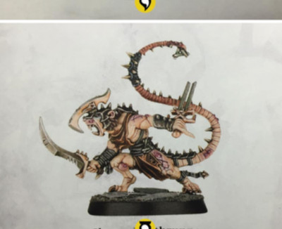 NOS OOP Skaven Deathrunner Warhammer Quest Silver Tower Games Workshop AoS GW
