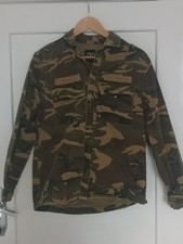 Zara men camouflage military jacket size M / 40