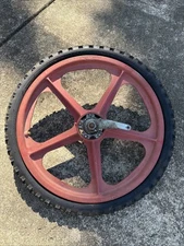 Skyway Tuff Two II Rear Mag Wheel Red