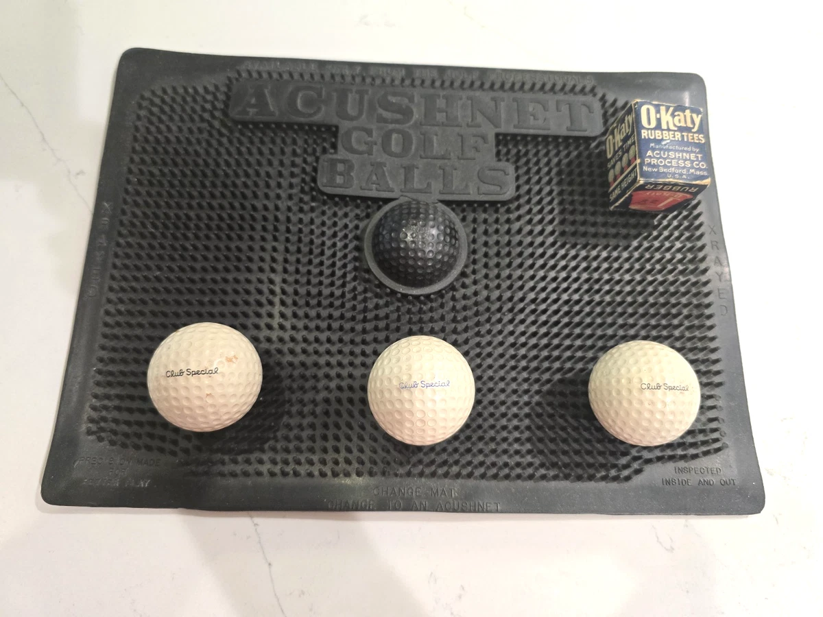 Lot De 3 Balles De Golf Vintage Titleist Red #1, #2, #3 - Acushnet K Signature - Collection