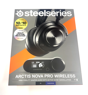 SteelSeries Arctis Nova Pro Wireless 中古品 SteelSeries Arctis Nova Pro Wireless Over-Ear Gaming Headset for