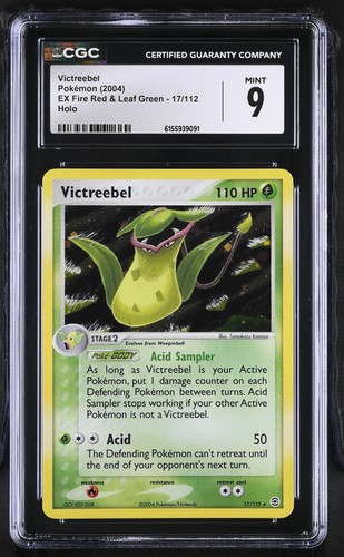 Victreebel graded CGC 9 for sale on eBay