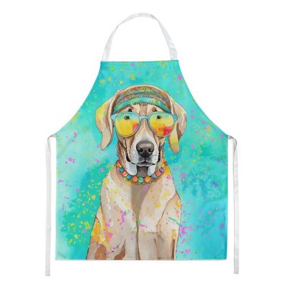 Weimaraner Hippie Dawg Apron Cooking Kitchen Server Baking Crafts Gardening for