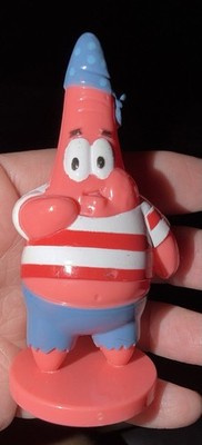 SpongeBob SquarePants Patrick Star Fish Cartoon Figure Cake Topper Kid Gift Toy