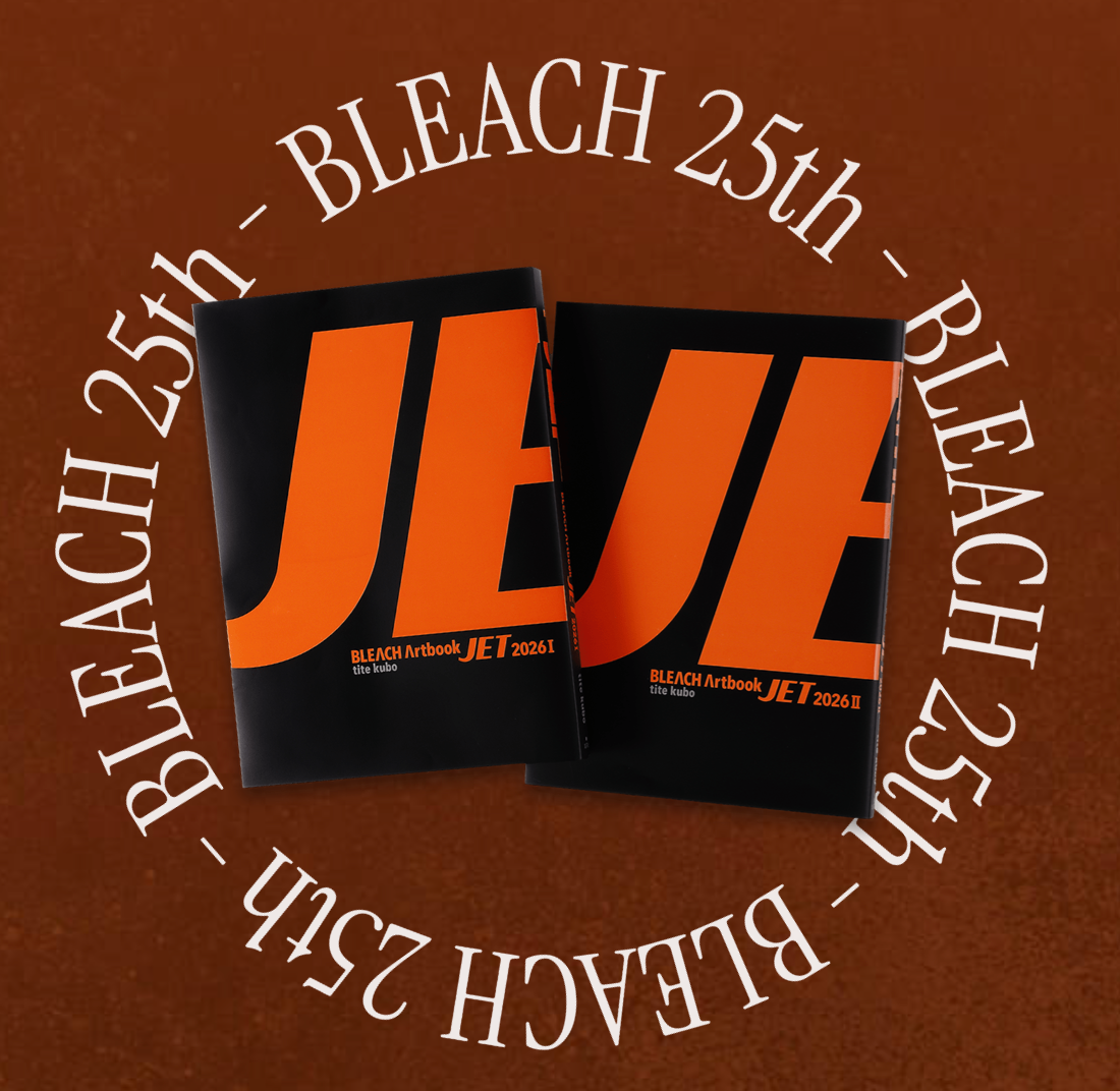BLEACH Artbook JET 2026 I II セット PreOrder BLEACH Artbook JET 2026 25th Anniversary 1 & 2 Set Taito