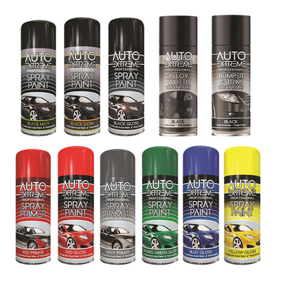 Auto Extreme Sprühlack 400ml Innen & Außen schnelltrocknend Multi Oberflächenlack