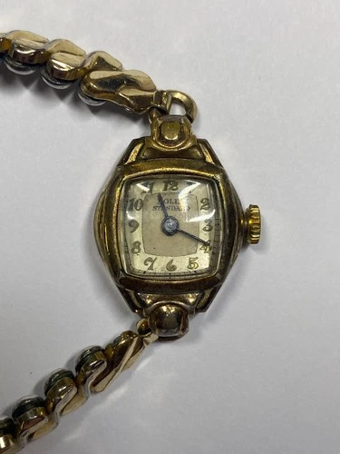 Vintage ROLEX Standard Wind-Up Womens Watch Pre-Owned Runs (33-#75)