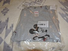 Disney Store WOMEN'S MICKEY MOUSE TANK/LONG PANTS PAJAMAS "VINTAGE" BRAND NEW