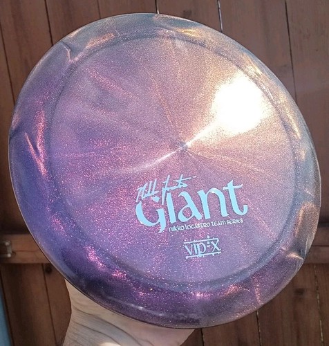 VIP-X Glimmer WestSide GIANT 169g DISC GOLF OverStable DISTANCE DRIVER - Lila