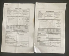 A VERY HAROLD & KUMAR 3-D CHRISTMAS 2 CALL SHEET CREW Cho, Penn, Harris (2011)