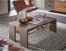 Trading FUN PLUS Couchtisch Basalt Eiche Dekor 110x40x65 cm Sofatisch