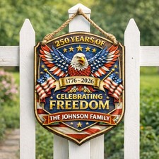 Personalized Family Name Wooden Sign Custom Home Decor