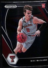 2021 Panini Prizm Draft Picks Mac McClung Rookie Card #39