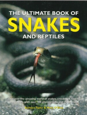 Snakes Reptiles Ultimate Book Paperback New 700 Photo 256 Page New Age 8+