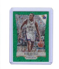 2021-22 Panini Prizm Draft Picks Paul Pierce Flashback Green Shimmer 5/5