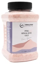  Gourmet Pink Himalayan Salt - Bulk 5Lb Jar - 100% Natural Heal