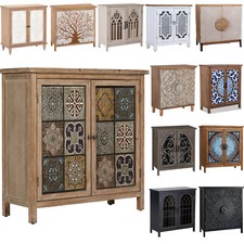 Farmhouse Storage Cabinet Sideboard