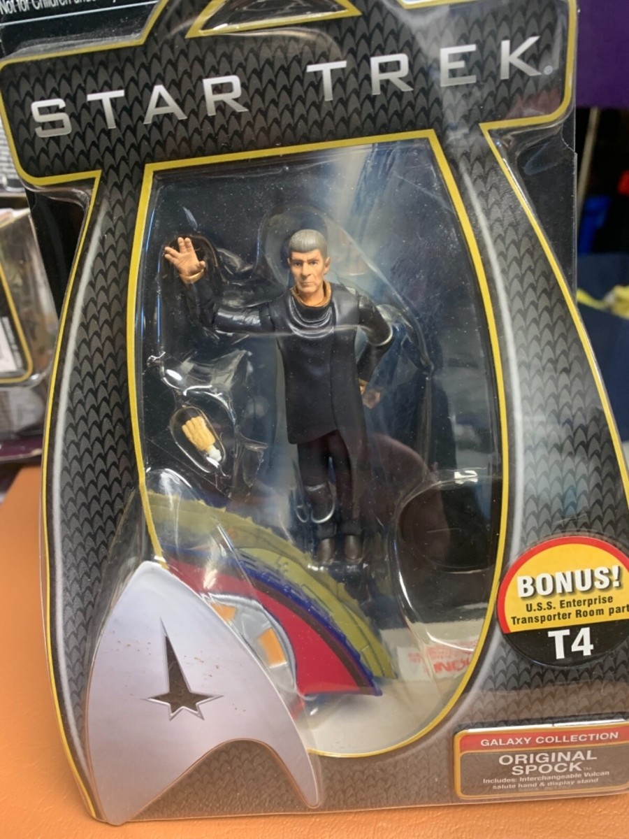 Star Trek Original Spock Posable Action Figure Warp Collection Playmate Toys