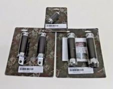 PERFORMANCE MACHINE XTREME CHROME TBW HAND GRIPS FOOT SHIFTER PEGS SET HARLEY