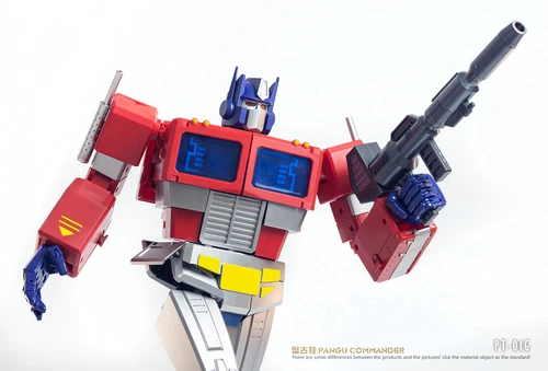 New Pangu Toys PT-01G Commander OptimusPrime Color Ver. 45cm Action Figure - Picture 10 of 11