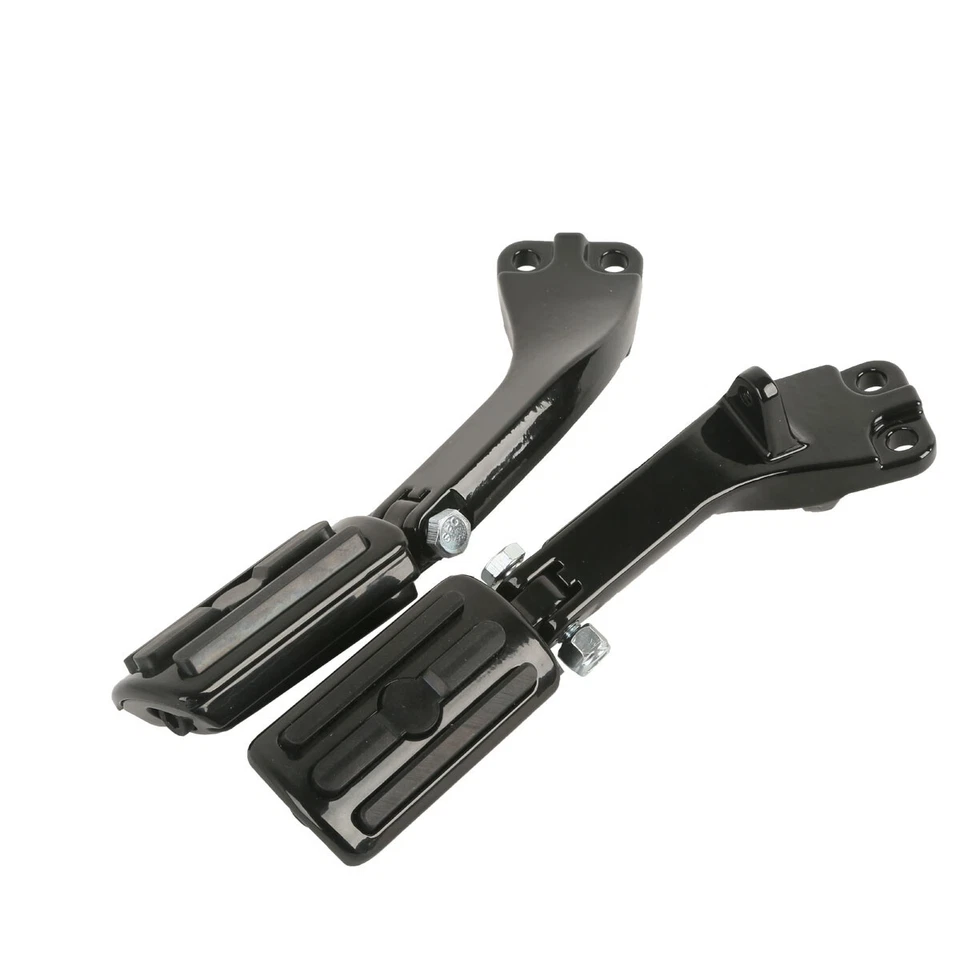 Soporte de soporte de montaje para estriberas de pasajero trasero apto para Harley Dyna Fat Bob EE. UU. Foto 2 de 4