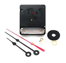 Atomic Radio Controlled Clock Movement 1/4" Dial Quartex Self Setting SPADE HAND