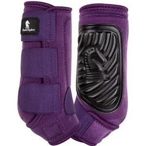 purple splint boots