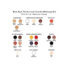 Ben Nye Theatrical Professional Makeup Kit TK-4