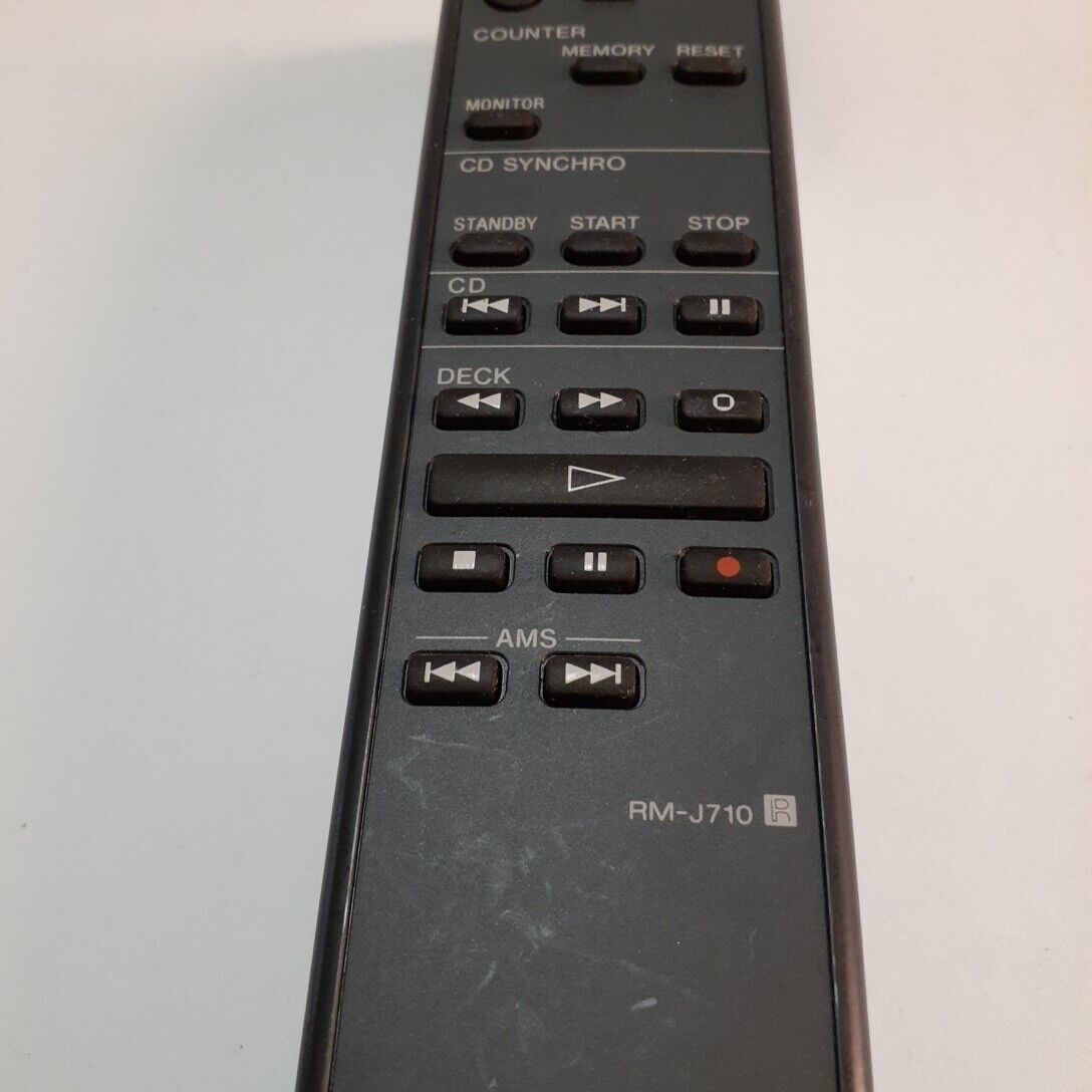 Sony RM-J710 Genuine Cassette Deck Remote - TC-K555 TC-K333 Sony RM-J710 Genuine Cassette Deck Remote - TC-K555 TC-K333