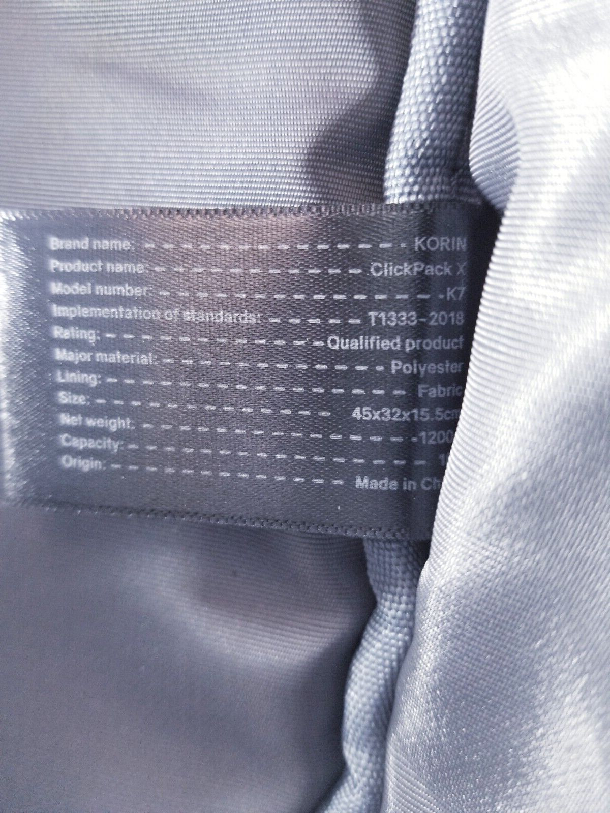 Korin CLICKPACK X AntiTheft Backpack - Black - image 11