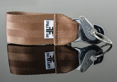 Schlüsselanhänger Flight OPS by FlapsFive  -  First Class Brown - NEU  !