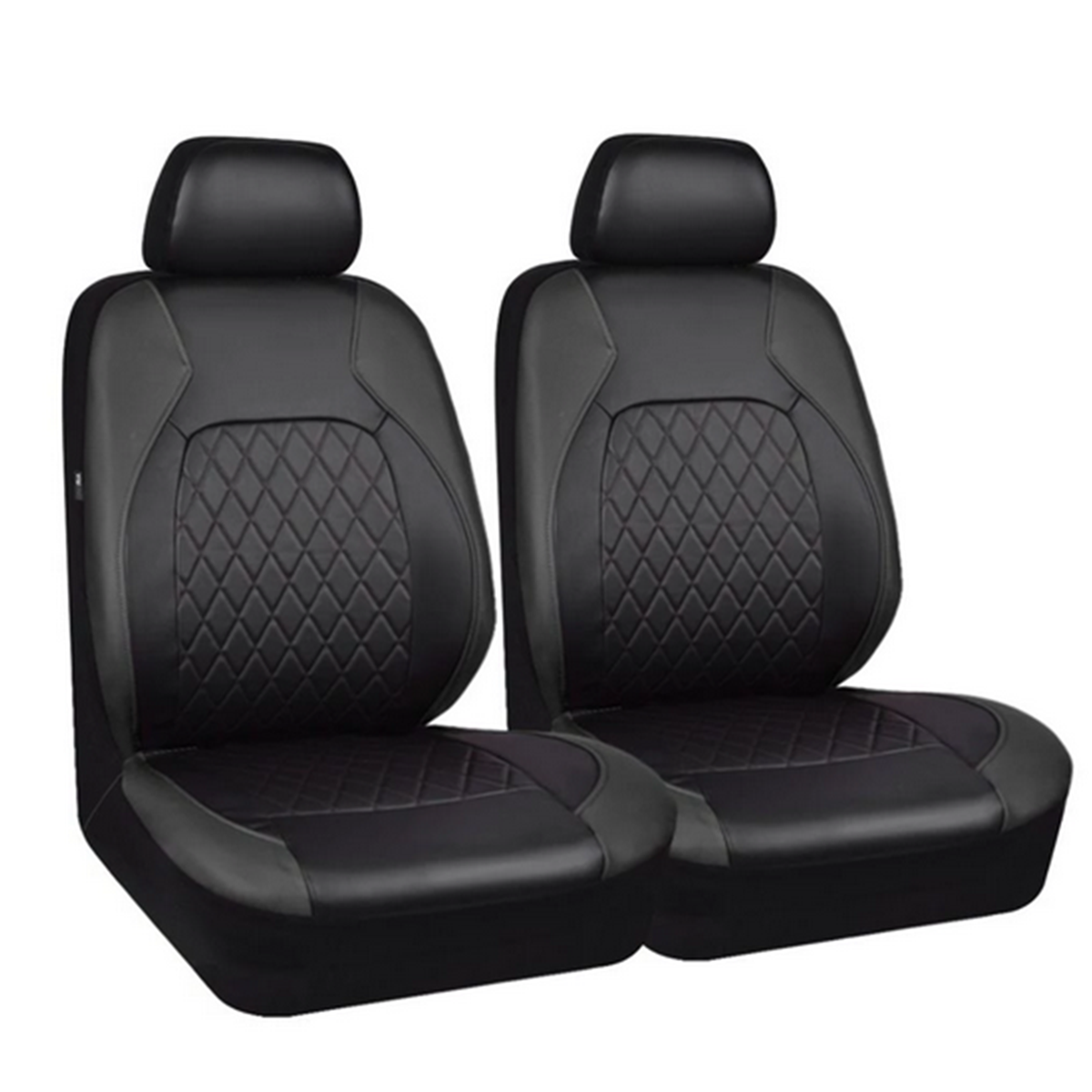 Car Front Seat Covers PU Leather Interior Accessory Fit For Ford Focus 2000-2022