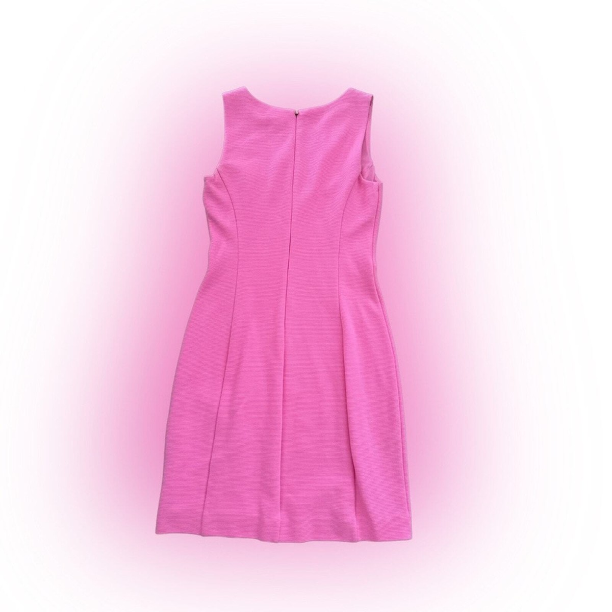 hot pink button down dress Hot Pink Button Down Pleated Bodycon Dress – Gabi Swimwear main image 1