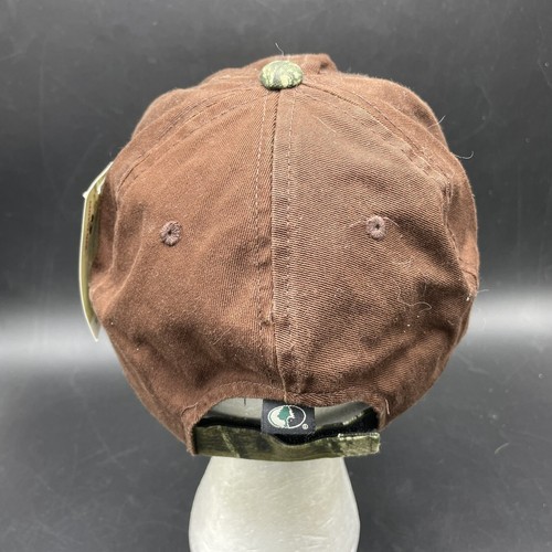 Baldwin GMC Poplar Bluff MO Cap Hat Embroidered Adjustable Brown w Camo Trim - 第 4/11 張圖片