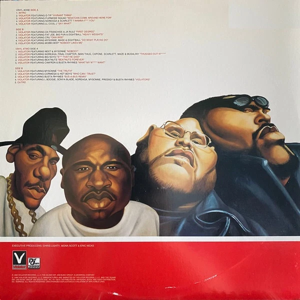 VIOLATOR: THE ALBUM, VARIOUS ARTIST, 2LP VINYL RECORD, 1999 - Image 2 of 2