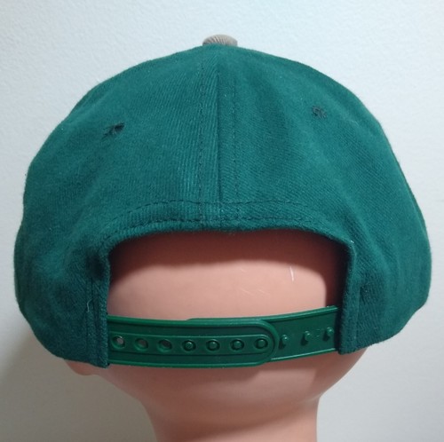 Vintage 90's Apex Controls Corp. HVAC Snapback Hat Cap Green Adjustable - Picture 3 of 5