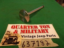 Intake Valve 134l Four Cylinder Engine Nice Fits Jeep Willys Mb Gpw Cj2a Cj3a