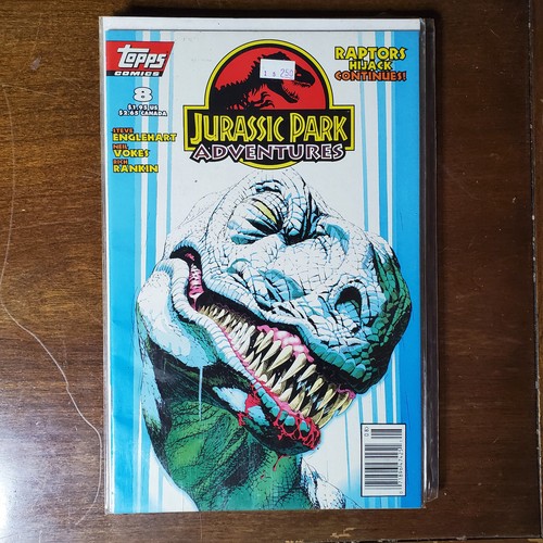 1993 Jurassic Park Adventures Topps Comic Book Collection- Your Choice of 10+ - Picture 8 of 9