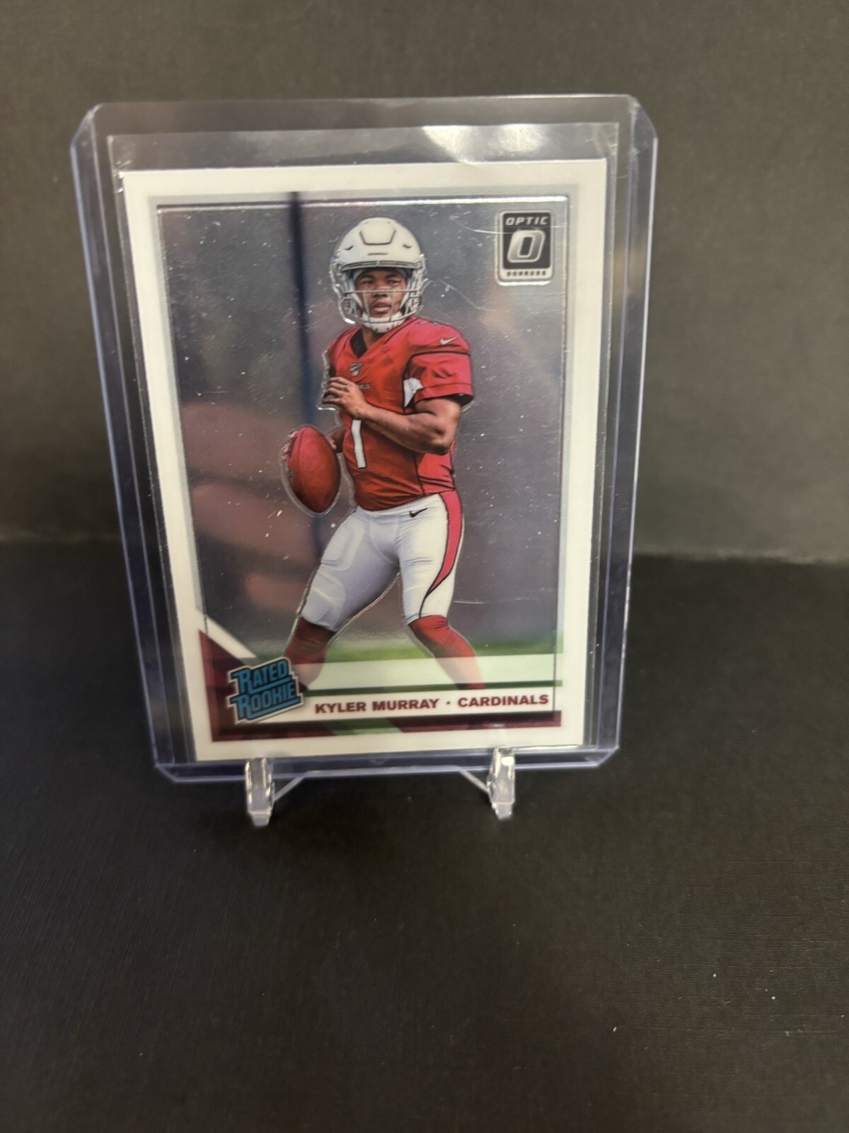 2019 Panini Donruss Optic Football Kyler Murray Rated Rookie Card Cardinals