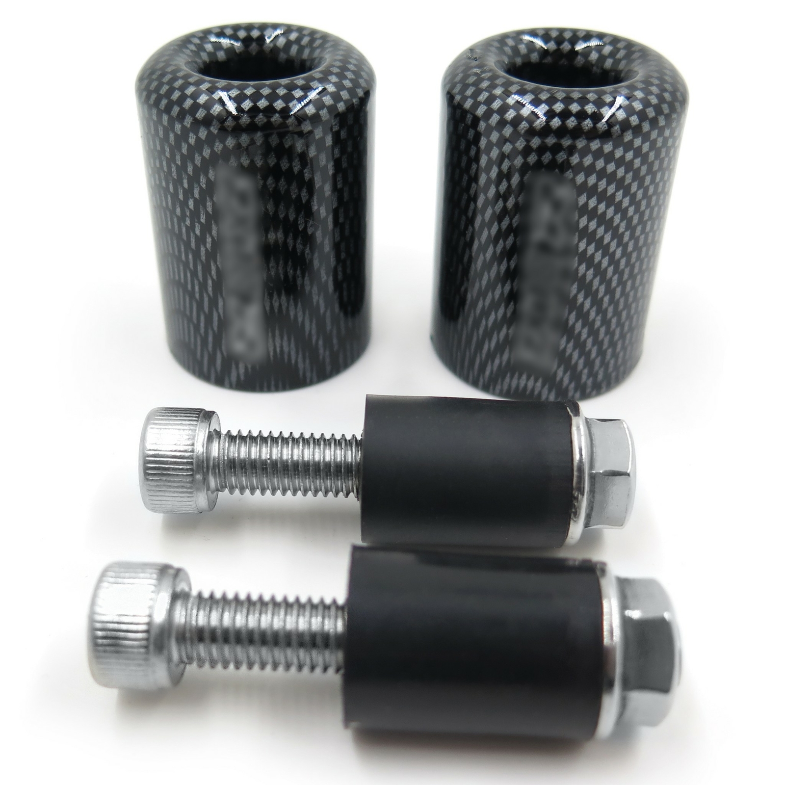 Carbon Bar End Slider Kit Rubber for Kawasaki 200607 Ninja ZX10R