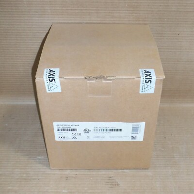 NEW AXIS 0955-001 P3225-LVE MKII NETWORK DOME CAMERA SECURITY INDOOR OUTDOOR