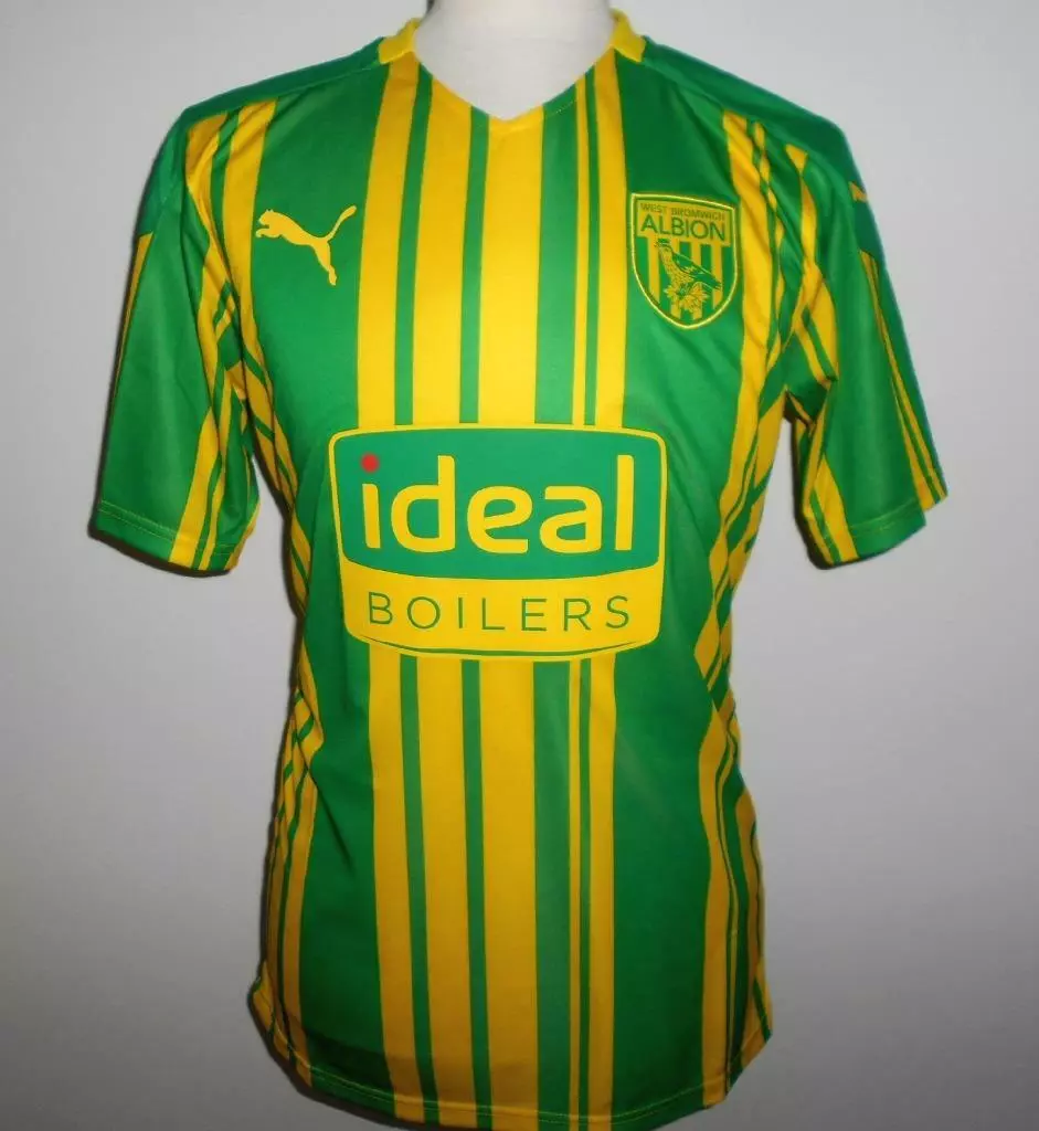 WBA Official Puma Away Football Shirt 2020 2021 NEW West Bromwich