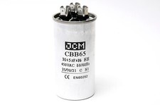 30 5 UF 450V Volt CBB65 Dual Run Capacitor Compressor Fan AC 450 V 450VAC MFD