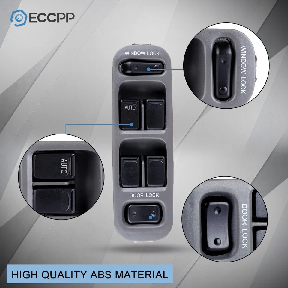 Interruptor de ventana eléctrica para Suzuki Grand Vitara Vitara 1999 2000-2002 XL-7 2005 2006 Foto 2 de 4